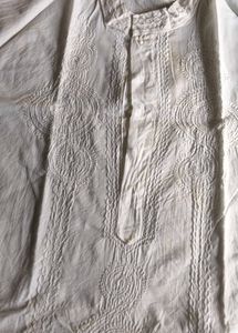 Elegant White Kurta
