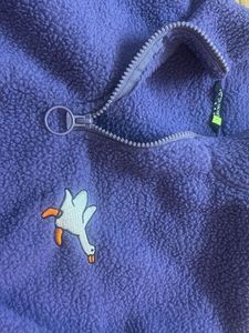 Purple Fleece Pullover