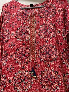 Red Kurta