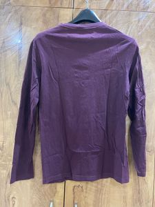 Zara Plum Long Sleeve Tee