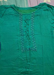 Boho Embroidered Top