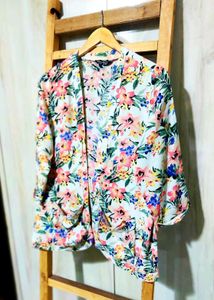 Printed Shrug Size-36