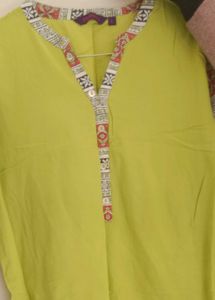 Elegant Green Cotton Kurta