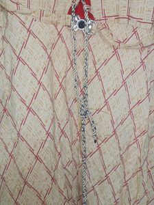 Rayon Ethnic Wear Gown Kurti Of L Size