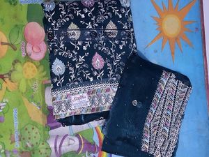 “Trending Silk Unstitched Suit | New | Elegant Fes