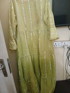 Anarkali Kurti With Nice Handwork