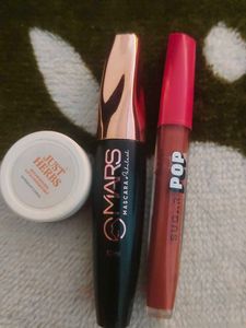 Makeup Bundle: Mascara & Lip Gloss and blush