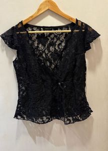Beautiful Black Lace Top