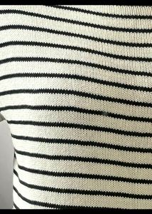 Black And White Strips Top