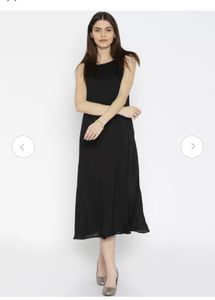 Ms Taken By Kriti Sanon Women Black Dress🖤