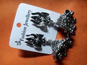 Damru Traditional Earings