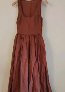 Arty Boho Maxi Dress with Corset Bodice