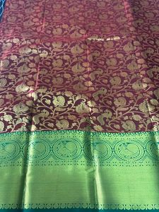 Banarasi Brown Saree