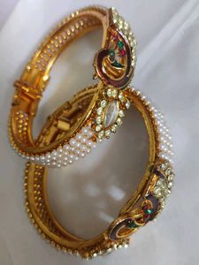 Peacock Braclet Set Of 2