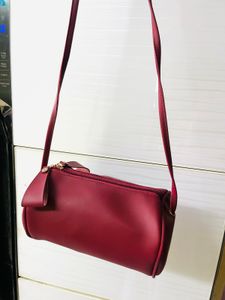 Red Barrel Bag