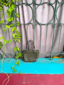 Olive Green Hand Bag