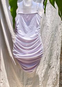 I. White Bodycon Mini Dress