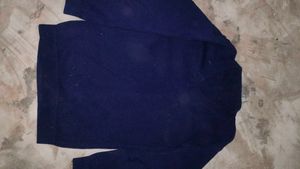 Navy Blue Pullover Sweater