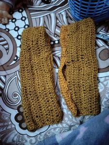 Cap Gloves Bracelet And Embroidery Wall Hanging