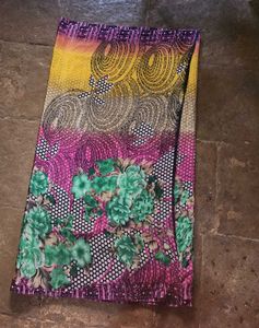 Colorful silk saree
