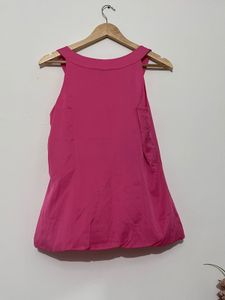 Pink Sleeveless Top