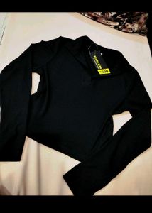 Polo Collar fitted T-shirt
