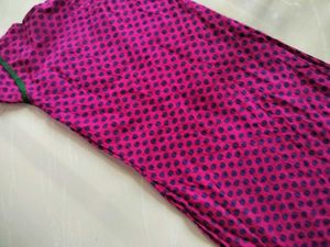 Vibrant Pink Ethnic Kurta - Traditional Charm with