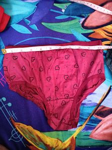 Heart Print Panties