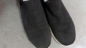 Black Knit Sneakers