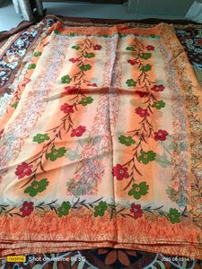 Floral Print Saree