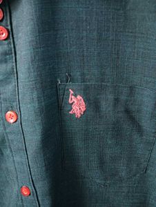 U.S. Polo Assn. Green Shirt