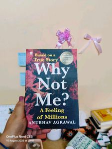&#34;Why Not Me?&#34; - Anubhav Agrawal