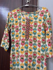 Colorful Printed Kurta