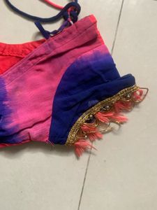 Bandhani Print Blouse