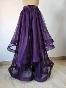 Purple Tulle Skirt