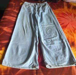H&amp;m Wide Leg Jeans