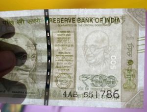 786 🍀Ending 500 Rupees Note, Lucky Charm