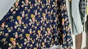 Navy Floral Maxi Dress