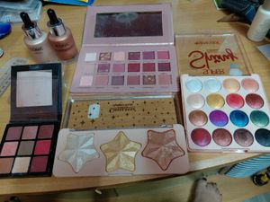 Used Makeup Palettes Bundle