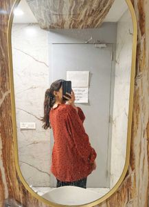 Rust Pretty Top For Classy Women And Girls