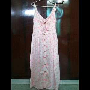 Trendy Knot Midi Dress