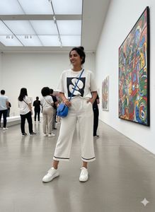 🎯 RIVIERA CHIC! 🇮🇳 ICONIC Textured Culottes