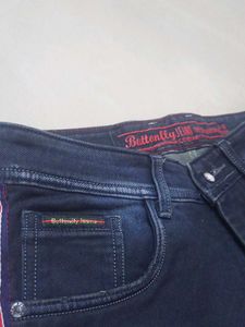 Distressed Graphic Jeans