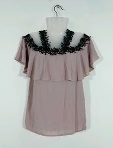 Pastel Peach Top Women's