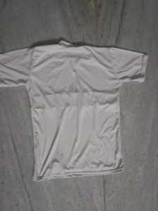 Striped White Tee