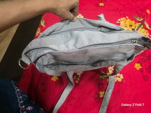 Cute Hobo thick fabric bag with many compartments