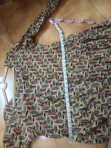 Printed Long Dress