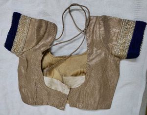 Golden Padded Blouse