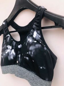 Black &amp; White Sports Bra
