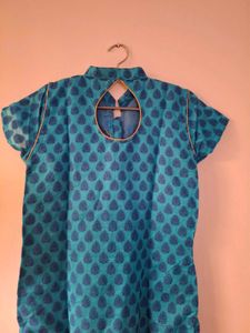 Elegant Blue Kurta